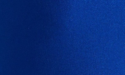 Shop Coperni Rosette Racerback Stretch Jersey Crop Top In Blue