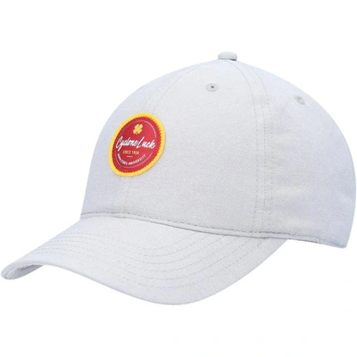 Shop Black Clover Gray Iowa State Cyclones Oxford Circle Adjustable Hat
