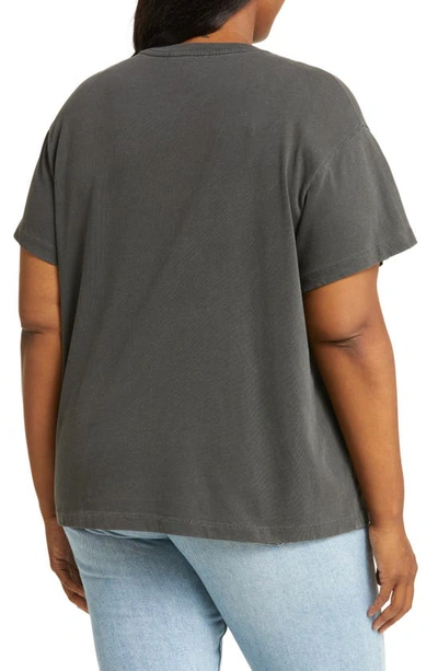 Shop Daydreamer Def Leppard Tour Cotton Graphic T-shirt In Pigment Black