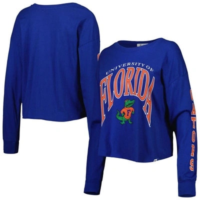 Shop 47 ' Royal Florida Gators Parkway Ii Cropped Long Sleeve T-shirt