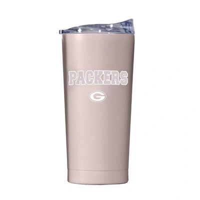 Shop Logo Brands Green Bay Packers 20oz. Fashion Color Tumbler In Light Pink
