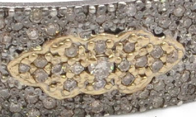 Shop Armenta Armento Old World Diamond Pavé Bracelet In Yellow Gold