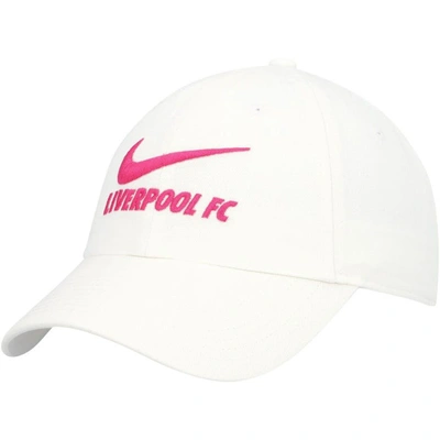 Shop Nike White Liverpool Campus Adjustable Hat