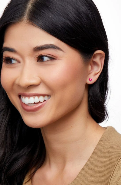Bony Levy Icon Diamond Heart Stud Earrings In 18k Yellow Gold