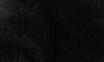 Apparis Faux Fur Scarf In Noir