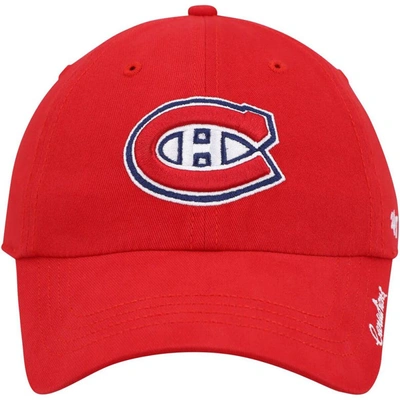 Shop 47 ' Red Montreal Canadiens Team Miata Clean Up Adjustable Hat