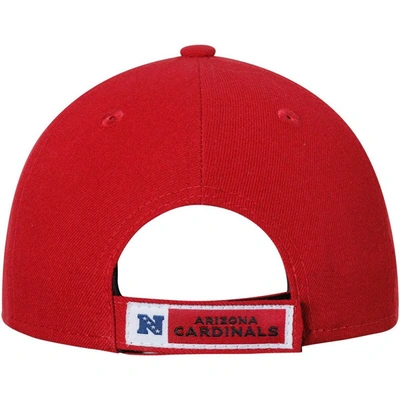 Shop New Era Youth  Cardinal Arizona Cardinals League 9forty Adjustable Hat