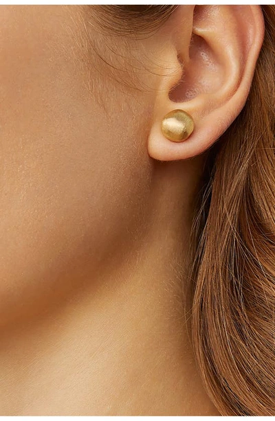 Marco Bicego Africa Collection 18k Yellow Gold Round Stud Earrings