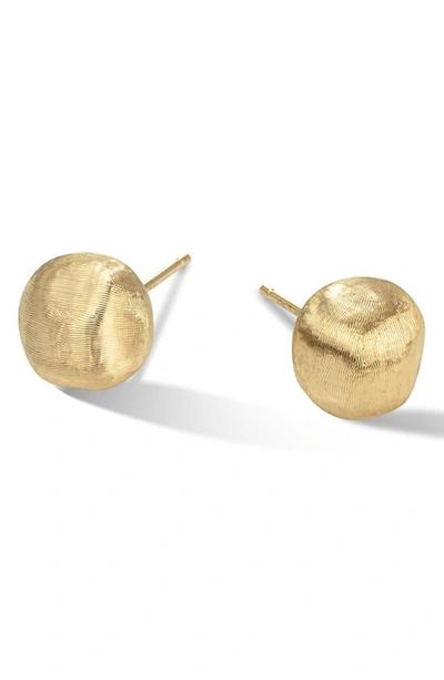 Marco Bicego Africa Collection 18k Yellow Gold Round Stud Earrings