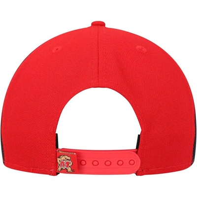 Shop New Era Red Maryland Terrapins Outright 9fifty Snapback Hat