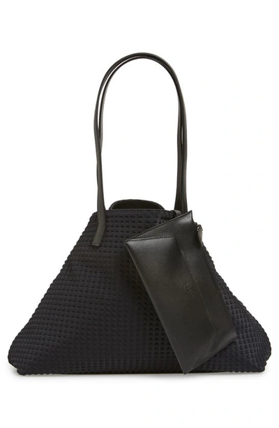 Shop Akris Small Ai Techno Convertible Satchel In Black