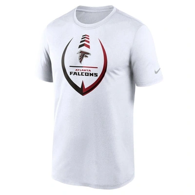 Shop Nike White Atlanta Falcons Icon Legend Performance T-shirt
