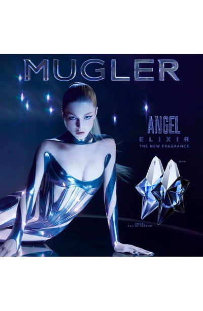 Shop Mugler Angel By  Natural Refillable Spray, 0.85 oz In Regular