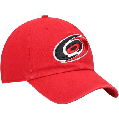 Shop 47 ' Red Carolina Hurricanes Team Clean Up Adjustable Hat