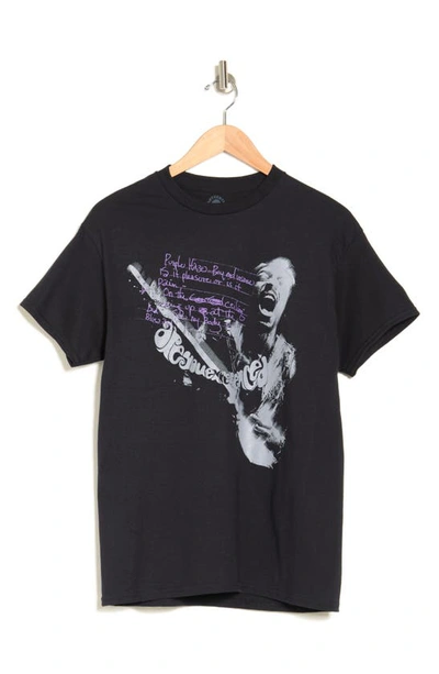 Shop Merch Traffic Jimi Hendrix Photo Graphic T-shirt In Black