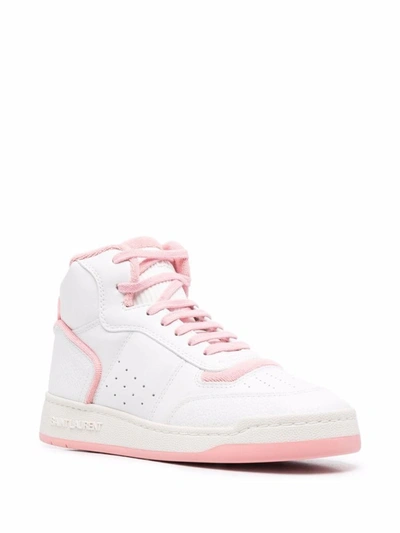 Shop Saint Laurent Sneakers Shoes In White