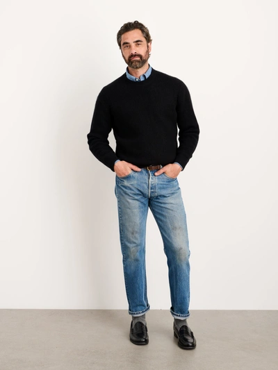 Alex Mill Jordan Sweater In Cashmere In Black