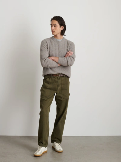 Alex Mill The Painter Pant In Recycled Denim In Military Olive