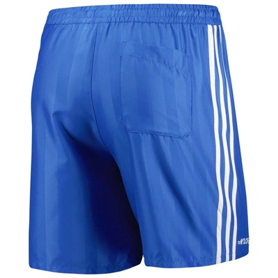 Shop Adidas Originals Blue Manchester United 1988-90 Third Shorts
