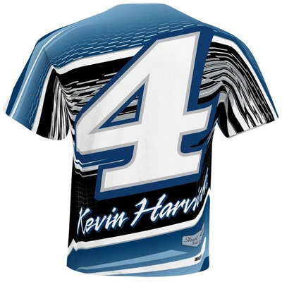 Shop Stewart-haas Racing Team Collection White Kevin Harvick Sublimated Speedster T-shirt