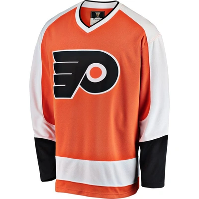 Shop Fanatics Branded Orange Philadelphia Flyers Premier Breakaway Heritage Blank Jersey