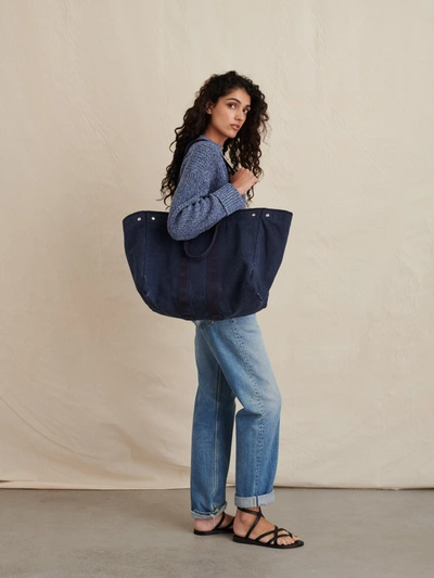 Shop Alex Mill The Perfect Weekend Tote In Navy