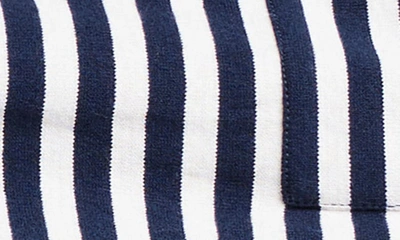 Shop Nic + Zoe City Charm Stripe Sweater Jacket In Indigo Multi