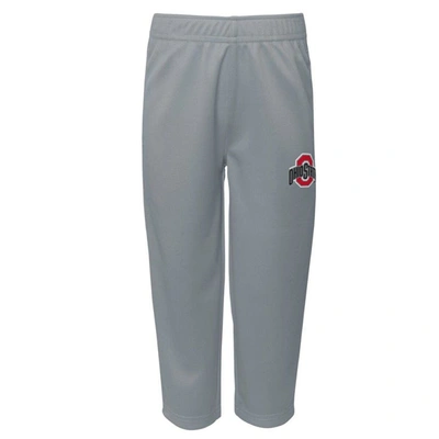 Shop Outerstuff Infant Scarlet/gray Ohio State Buckeyes Red Zone Jersey & Pants Set