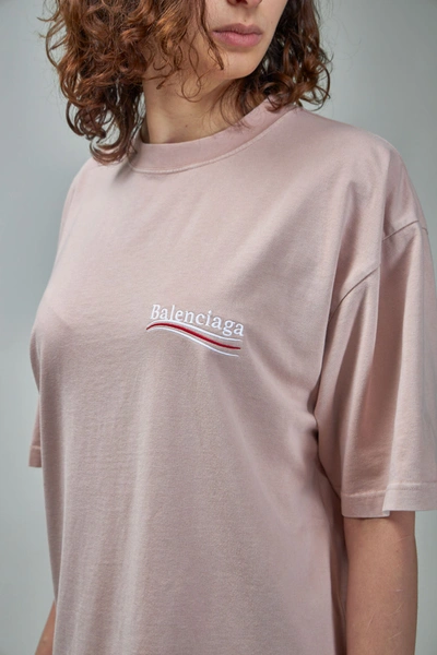 Shop Balenciaga Political Campaign T-shirt Large Fit