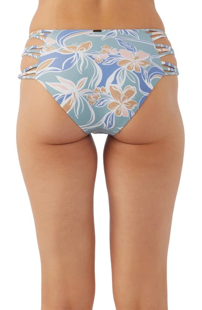 Shop O'neill Emmy Floral Rockley Bikini Bottoms In Canton