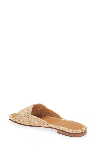 Shop Carrie Forbes Naima Raffia Sandal In Natural