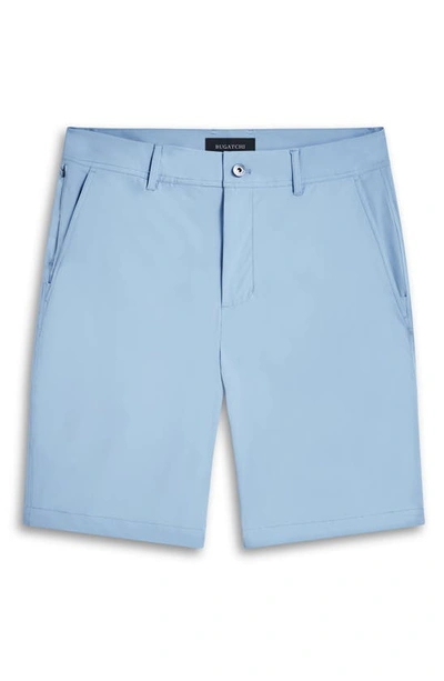 Shop Bugatchi Theo Chino Shorts In Air Blue