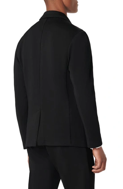 Shop Bugatchi Soft Touch Two-button Sport Coat In Black