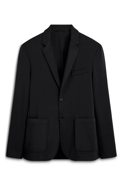 Shop Bugatchi Soft Touch Two-button Sport Coat In Black