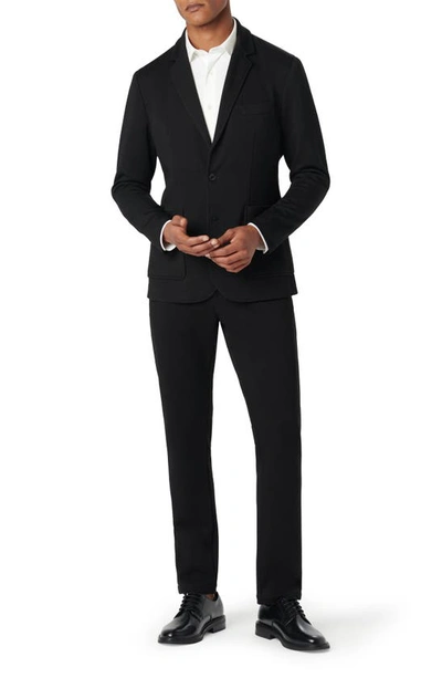 Shop Bugatchi Soft Touch Two-button Sport Coat In Black