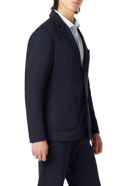 Shop Bugatchi Soft Touch Two-button Sport Coat In Navy