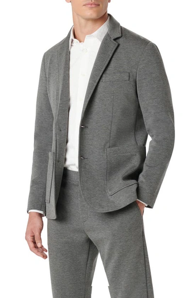 Shop Bugatchi Soft Touch Two-button Sport Coat In Anthracite