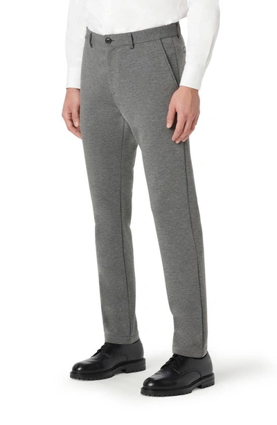 Shop Bugatchi Soft Touch Dress Pants In Anthracite