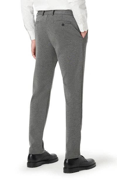 Shop Bugatchi Soft Touch Dress Pants In Anthracite