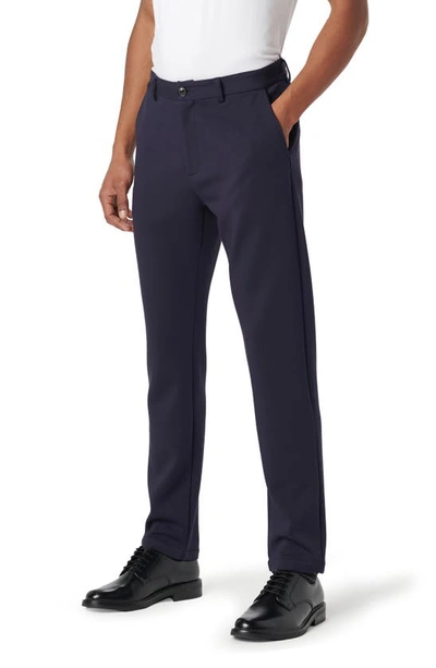 Shop Bugatchi Soft Touch Dress Pants In Navy