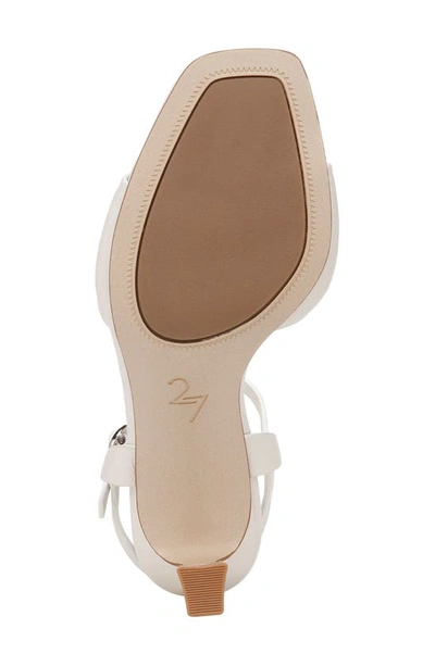 Shop 27 Edit Naturalizer Grace Ankle Strap Sandal In Warm White Leather