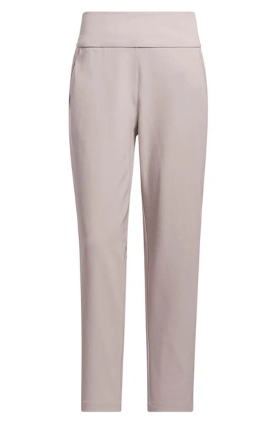 Shop Adidas Golf Ultimate 365 Ankle Golf Pants In Wonder Taupe