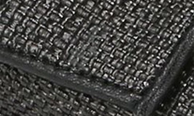 Shop Naturalizer Olivia Slide Sandal In Black Straw Fabric