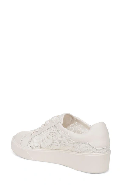 Naturalizer Morrison Womens Lace Up Slip On Casual And Fashion Sneakers In White Lace