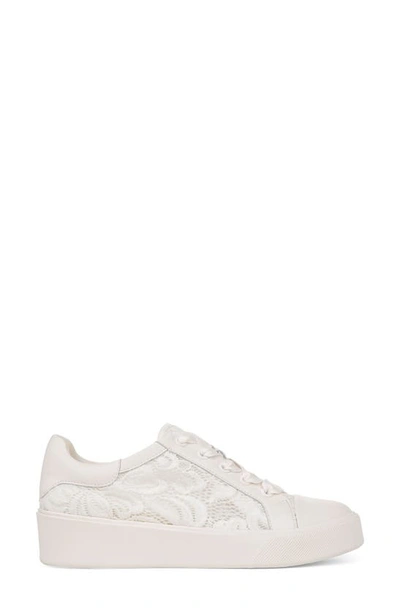 Naturalizer Morrison Womens Lace Up Slip On Casual And Fashion Sneakers In White Lace