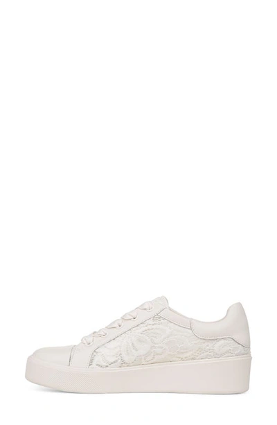 Naturalizer Morrison Womens Lace Up Slip On Casual And Fashion Sneakers In White Lace