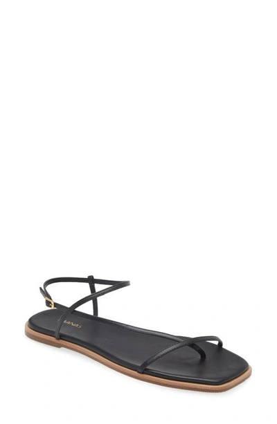 Kaanas Alayta Ankle Strap Sandal In Black