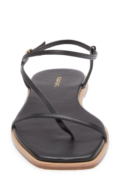 Kaanas Alayta Ankle Strap Sandal In Black