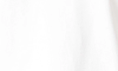 English Factory Cap Sleeve Jersey T-shirt In White