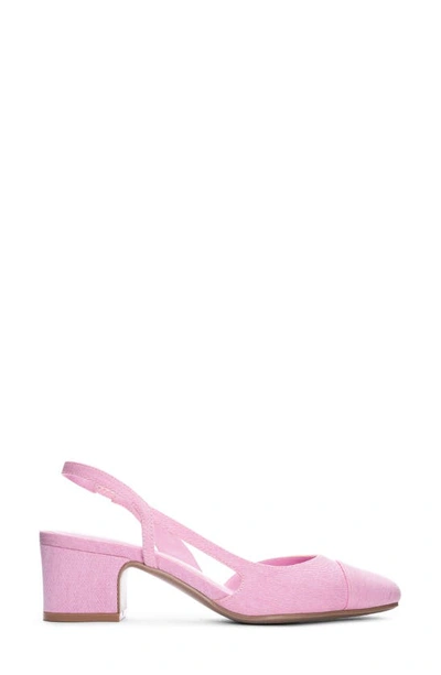 Shop Chinese Laundry Rozie Half D'orsay Slingback Pump In Pink